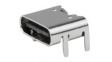 217175-0001 USB Connector, USB-C 2.0 Receptacle, Right Angle, 6 Poles