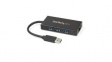 ST3300GU3B USB Hub, 4x USB A Socket/RJ45 Socket - USB A Plug