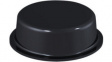 RND 455-00516 Self-Adhesive Bumper, 20 mm x 6.2 mm, Black