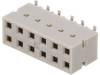 89898-306ALF Гнездо; провод-плата; "мама"; DUBOX; 2,54мм; PIN:12; SMT; позолота
