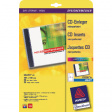 C32251-25 CD Case Inserts, 151 x 118 mm, 25 pieces, White