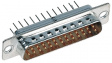 09670095655 D-Sub plug 9 Male Solder PCB THT/Straight