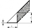 4001116278501 Aluminium chequered plate bracket