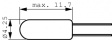 4112 00 024 035 Сигнальная лампа накаливания T1¼ 24 VAC/DC