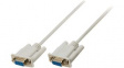 CCGP52050IV30 Serial Cable D-SUB 9-Pin Female - D-SUB 9-Pin Female 3m Ivory