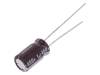 ULD2G010MED Конденсатор: электролитический; THT; 1мкФ; 400ВDC; O6,3x11мм; ±20%