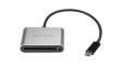 CFASTRWU3C Memory Card Reader and Writer, External, Number of Slots 1, USB-C 3.0, Silver