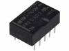 5-1462033-4, Реле: электромагнитное; DPDT; Uобмотки:12ВDC; 0,5A/125ВAC; 2А, TE Connectivity