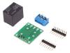 SPDT RELAY CARRIER WITH 5VDC RELAY (PART, Модуль: реле; Каналы: 1; 5ВDC; макс.250ВAC; 10А; штыревой,винтовой, POLOLU