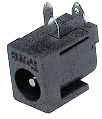 RAPC732, Applied-voltage source socket 1.3 mm 4.3 mm, Switchcraft