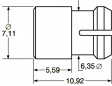 CLF 280GTP Линзы для СИД зеленый 5 mm