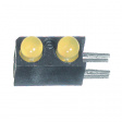 553-0133F PCB LED 3 mm round Yellow / Yellow standard