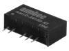 AM1D-2415D-RZ Преобразователь: DC/DC; 1Вт; Uвх:21,6?26,4В; Uвых:15ВDC; SIP7