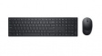 KM5221WBKB-INT Keyboard and Mouse, 4000dpi, KM5221, US English, QWERTY, Wireless