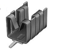 KL-110/19/SW/VM, Радиатор: штампованный; U; TO220; черный; L: 19мм; W: 14,5мм; 21°C/Вт, Seifert electronic