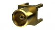 PCB.MCXFSTJ.A RF Connector, MCX, Brass, Socket, Straight, 50Ohm