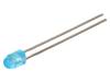 LTL17KCBH5D, LED; 3мм; голубой; 180-880мкд; 50°; Поверхность: выпуклая; 3000шт., LITE-ON