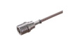 11 QMA-50-2-2/133 NE RF Connector, QMA, Brass, Plug, Straight, 50Ohm, Crimp Terminal