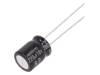 UEP1C221MPD Конденсатор: электролитический; биполярный; THT; 220мкФ; 16ВDC