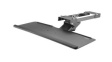 KBTRAYADJ Adjustable Keyboard Tray, Black, Suitable for Under Desk Mounting