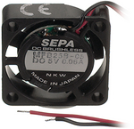 MFB25B05, Axial fan DC 25 x 25 x 6.5 mm 5 VDC, SEPA EUROPE