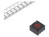 CRD10RM0SBR, Кодирующий переключатель; DEC/BCD; Положения: 10; SMT; 1Нсм, C & K