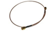 CABLE-RP(M)-316-RP(M)-50CM RF Cable Assembly, RP-SMA Male Straight - RP-SMA Male Straight, 500mm, Beige