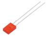 HLMP-S100, LED; красный; 3,8-7,5мкд; 110°; Поверхность: плоская, Broadcom (Avago)