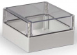 SPCP181810T Cubo S 175 x 175 x 100 мм, 50 мм основание, глухая стенка, прозрачная крышка, PC