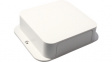 PFF13-4-13W Communication Equipment Box 125.3x155.3x40mm Off-White ABS IP40
