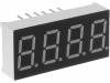 KW4-361AGB Дисплей: LED; 7-сегментный; 9,2мм; зеленый; 1,5-3мкд; анод; II.зн:4