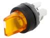 1SFA611216R1103 Переключатель: поворотный; 2; 22мм; желтый; Подсвет: MLB-1; IP66
