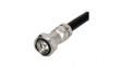 84201175 RF Connector, Brass, Plug, Straight, 50Ohm, Clamp Terminal