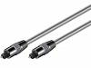 AVK-221-0500, Кабель; Toslink вилка, с обеих сторон; 5м; Диам.провода:6мм, Goobay