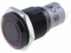 V16B-11R-24R-S Переключатель: антивандальный; 1; SPDT; 0,5A/220ВAC; 1A/24ВDC