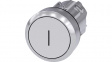 3SU1050-0AB60-0AC0 SIRIUS ACT Push-Button front element Metal, glossy, white