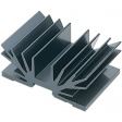 KS54.1-100E Heat sink 100 mm 4 K/W @ 10 W black anodised