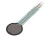 FORCE-SENSING RESISTOR: 0.6? Датчик: нажима; аналоговый; FSR 400; O15мм; Диапазон: 0,2?20N