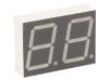 KW2-802AGA Дисплей: LED; 7-сегментный; 20,32мм; желто-зеленый; 10?20мкд; анод