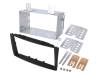 MA39017/T+KIT Рамка для магнитолы; 2 DIN; Kia; черный