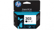 T6N02AE#UUS Ink Cartridge 303 Black