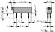 90PR1KLF Многоповоротный потенциометр Cermet 1 kΩ линейный 750 mW
