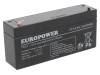 EP 3-6, Аккум: свиноцово-кислотный; 6В; 3Ач; AGM; необслуживаемый, EUROPOWER