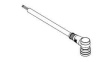 1200650960 Micro-Change (M12) Single-Ended Cordset 8 Poles Female (90°) to Pigtail 0.25mm² PUR/PVC Cable 2.0m (6.56') Length