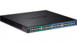 TL2-PG484 48- port Gigabit Switch, 24x Gigabit PoE+, 24x 10/100/1000, 4 x SFP, 19"