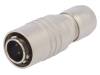 HR10-7P-4P(73) Вилка; Разъем: круглый; HR10; "папа"; PIN: 4; push-pull; позолота; 2А