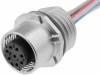 SACC-E-FS-8CON-M16/0,5 SCO 1523476 Гнездо; М12; PIN:8; "мама"; код A-DeviceNet / CANopen; 0,5м; 30В