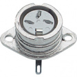 593-0300 Гнездо; DIN; "мама"; PIN:3; Конфиг.выводов:180°; пайка; 34В; 2А