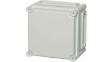 EKHA 180 G Enclosure, PC, Grey Cover, 190 x 190 x 180 mm, IP66/67, Polycarbonate, EK