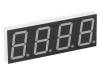 KW4-806CGB Дисплей: LED; 7-сегментный; 20,4мм; желто-зеленый; 10?20мкд; катод